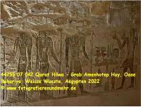44755 07 042 Qarat Hilwa - Grab Amenhotep Huy, Oase Bahariya, Weisse Wueste, Aegypten 2022.jpg